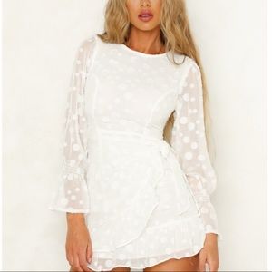 Hello Molly White Dress xs !!! NWT